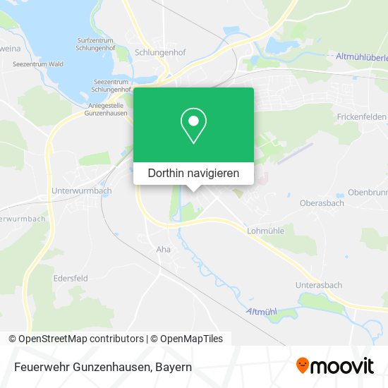 Feuerwehr Gunzenhausen Karte