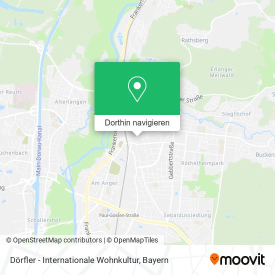 Dörfler - Internationale Wohnkultur Karte