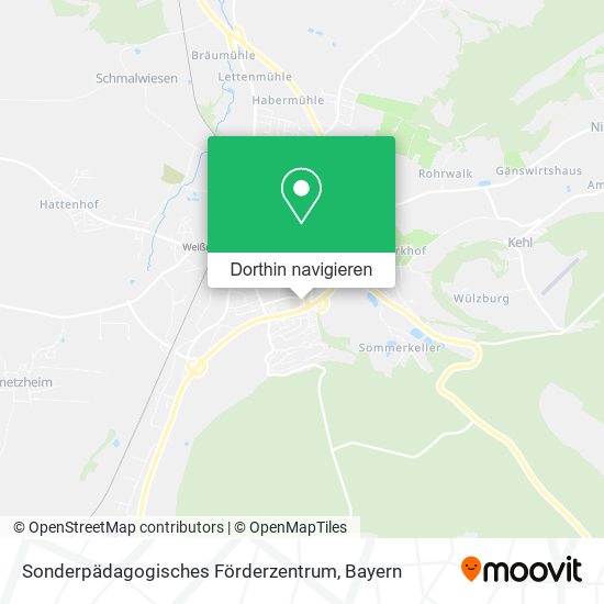 Sonderpädagogisches Förderzentrum Karte