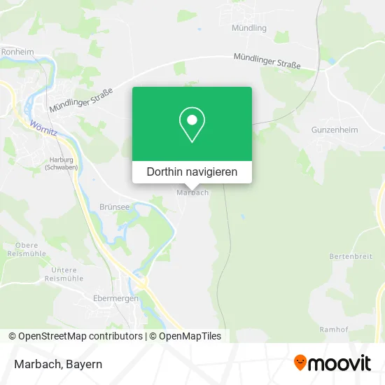 Marbach Karte