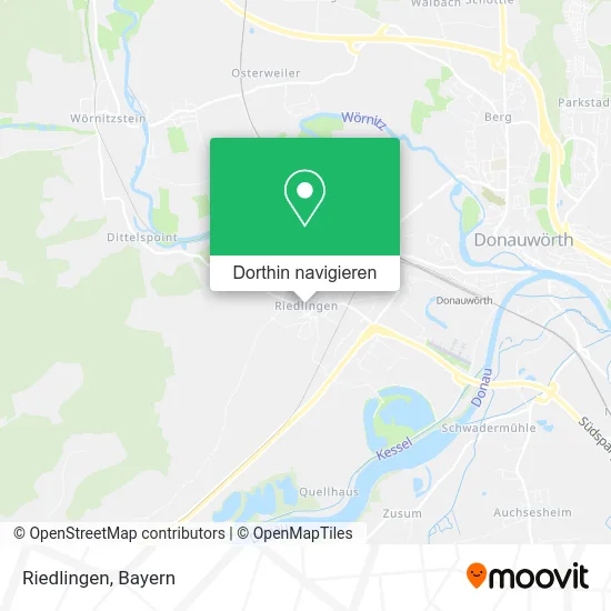 Riedlingen Karte