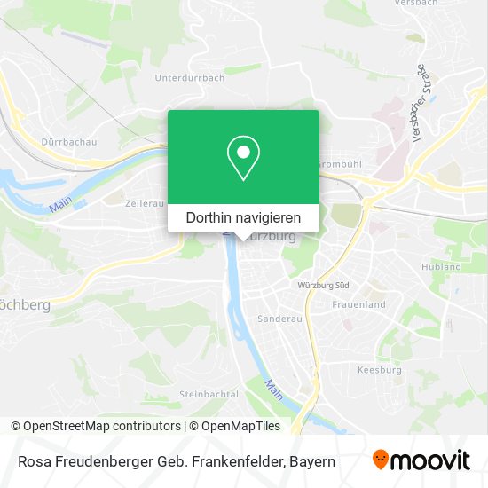 Rosa Freudenberger Geb. Frankenfelder Karte