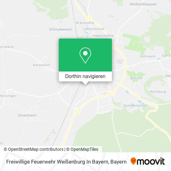 Freiwillige Feuerwehr Weißenburg In Bayern Karte
