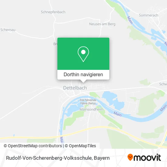 Rudolf-Von-Scherenberg-Volksschule Karte