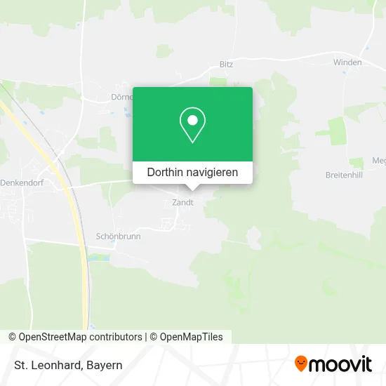 St. Leonhard Karte