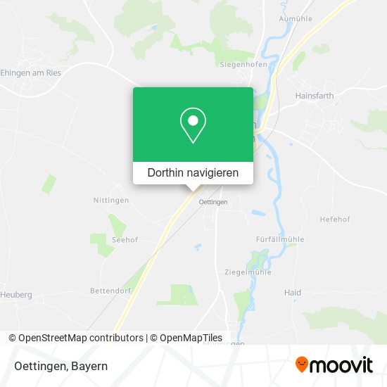 Oettingen Karte