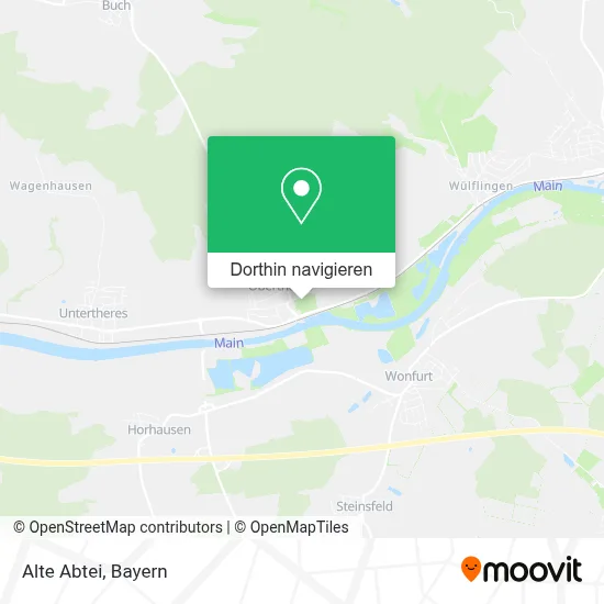 Alte Abtei Karte
