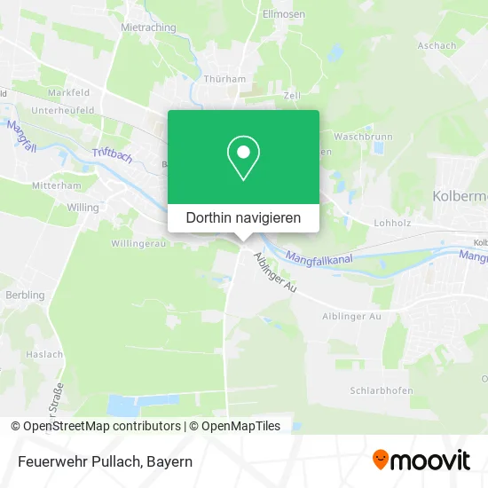 Feuerwehr Pullach Karte