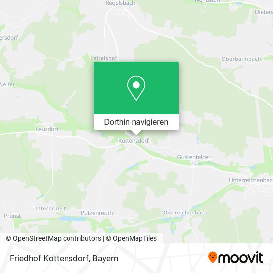 Friedhof Kottensdorf Karte