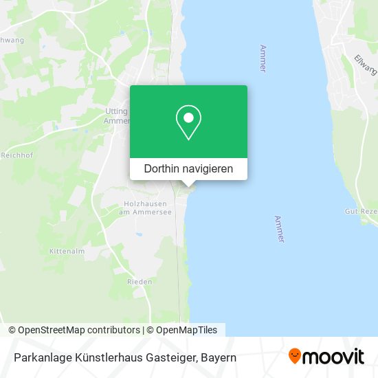 Parkanlage Künstlerhaus Gasteiger Karte