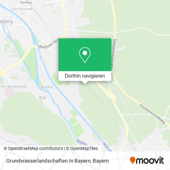 Grundwasserlandschaften In Bayern Karte