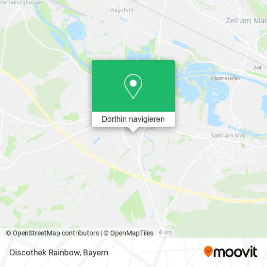 Discothek Rainbow Karte