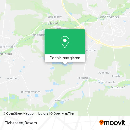 Eichensee Karte
