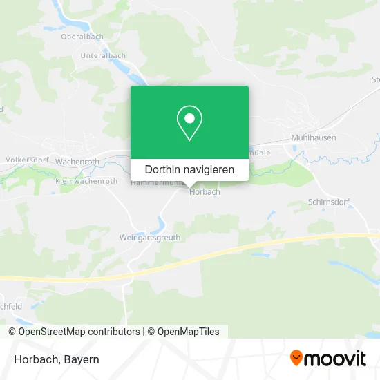 Horbach Karte