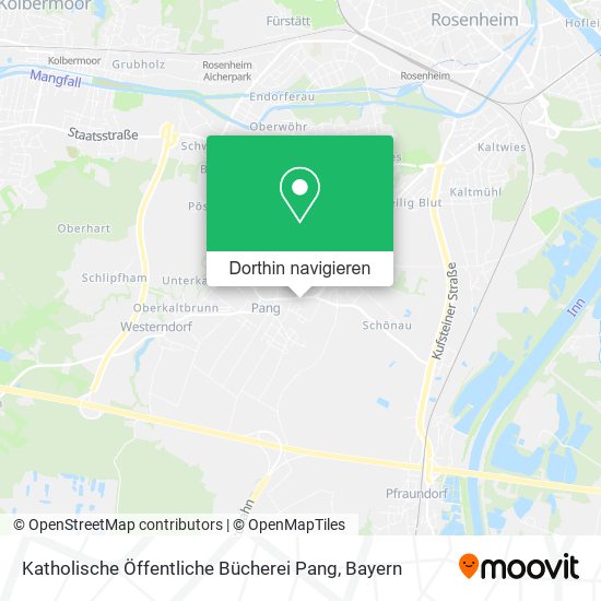 Katholische Öffentliche Bücherei Pang Karte