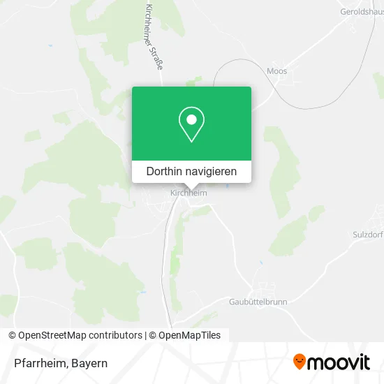 Pfarrheim Karte