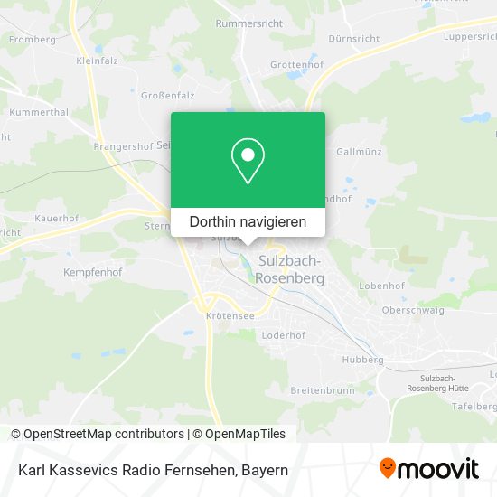 Karl Kassevics Radio Fernsehen Karte