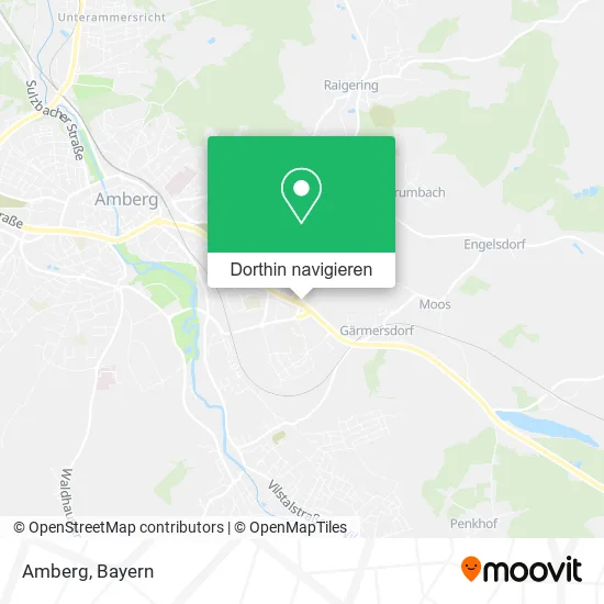 Amberg Karte
