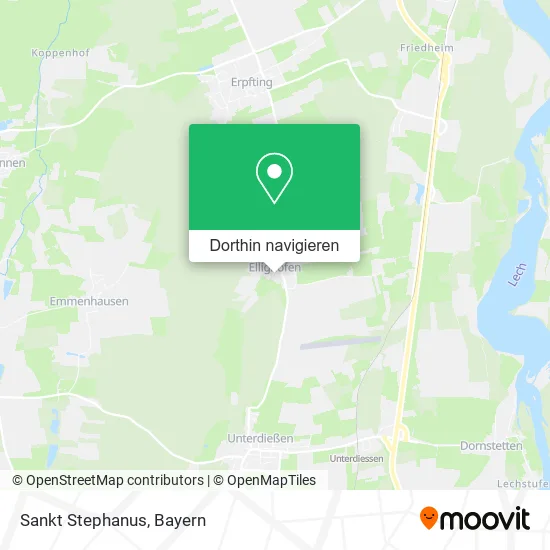 Sankt Stephanus Karte