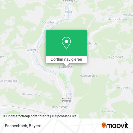 Eschenbach Karte