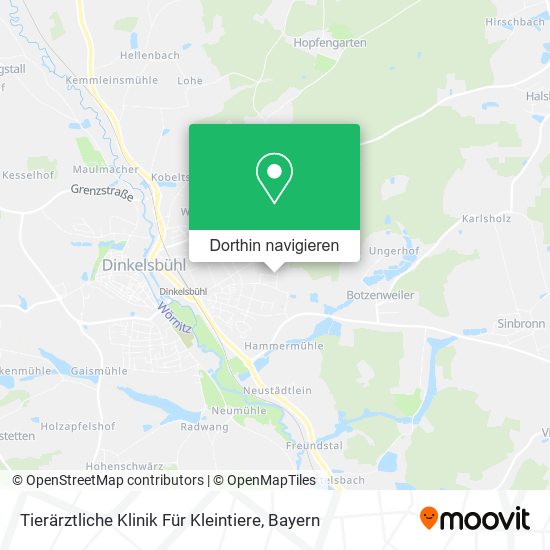 Tierärztliche Klinik Für Kleintiere Karte