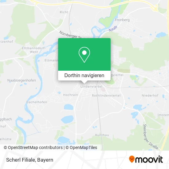 Scherl Filiale Karte