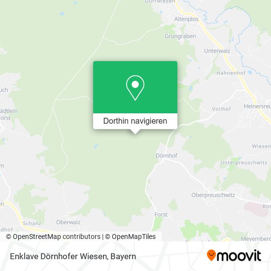 Enklave Dörnhofer Wiesen Karte