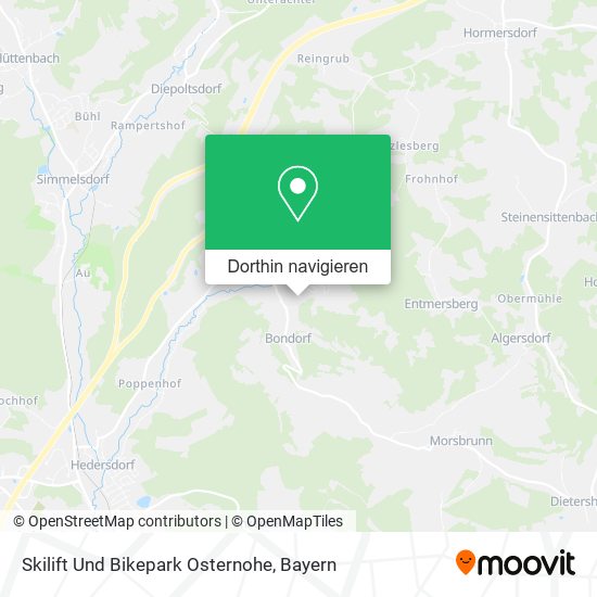 Skilift Und Bikepark Osternohe Karte