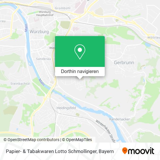 Papier- & Tabakwaren Lotto Schmollinger Karte