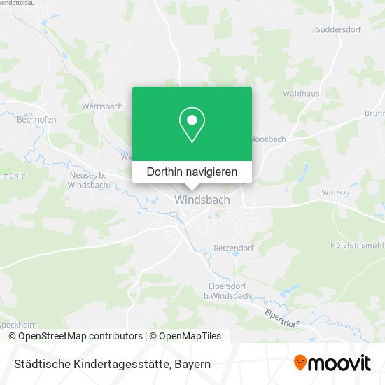 Städtische Kindertagesstätte Karte