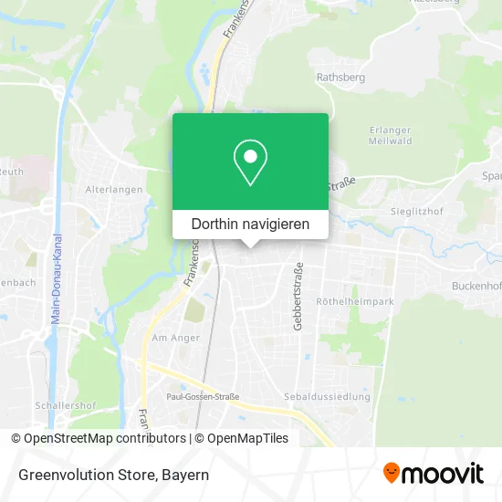 Greenvolution Store Karte