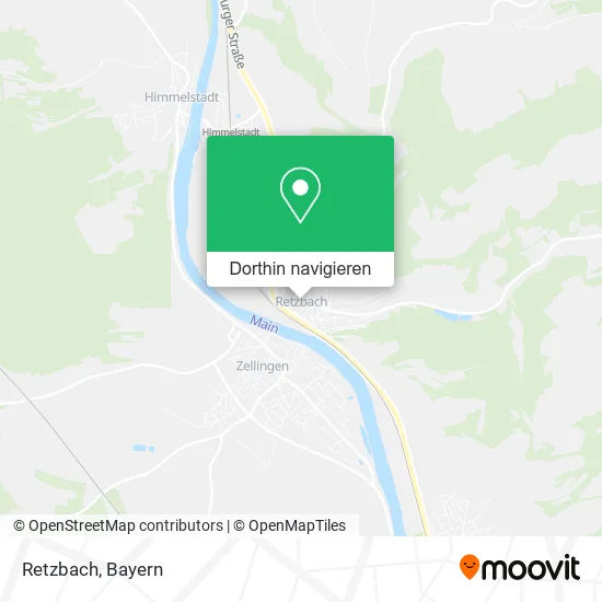 Retzbach Karte