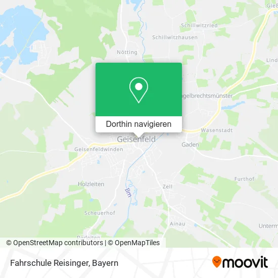 Fahrschule Reisinger Karte