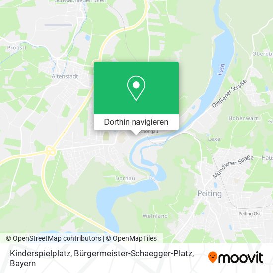Kinderspielplatz, Bürgermeister-Schaegger-Platz Karte