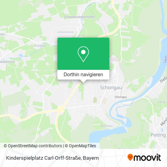 Kinderspielplatz Carl-Orff-Straße Karte
