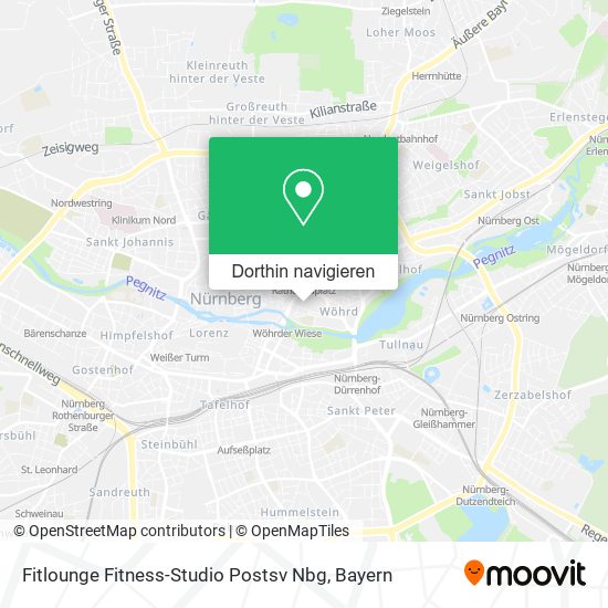 Fitlounge Fitness-Studio Postsv Nbg Karte