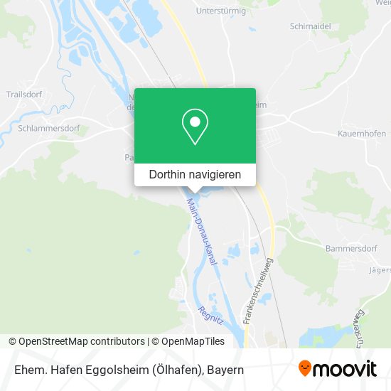Ehem. Hafen Eggolsheim (Ölhafen) Karte