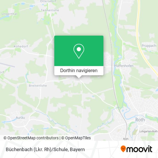Büchenbach (Lkr. Rh)/Schule Karte