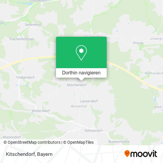 Kitschendorf Karte