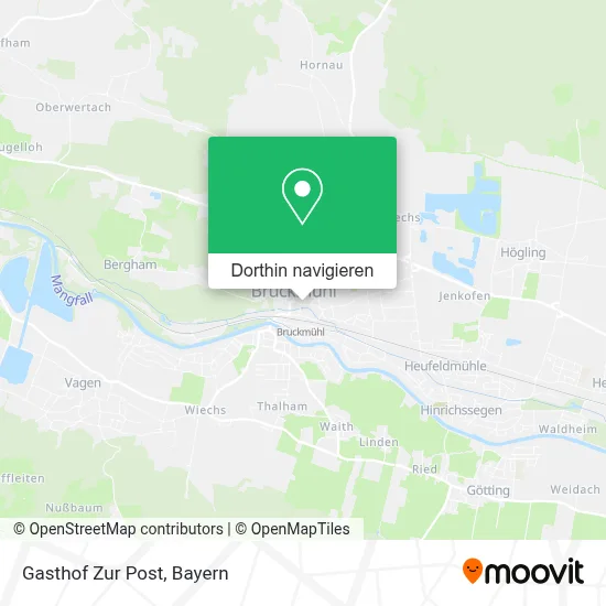 Gasthof Zur Post Karte