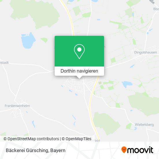 Bäckerei Gürsching Karte