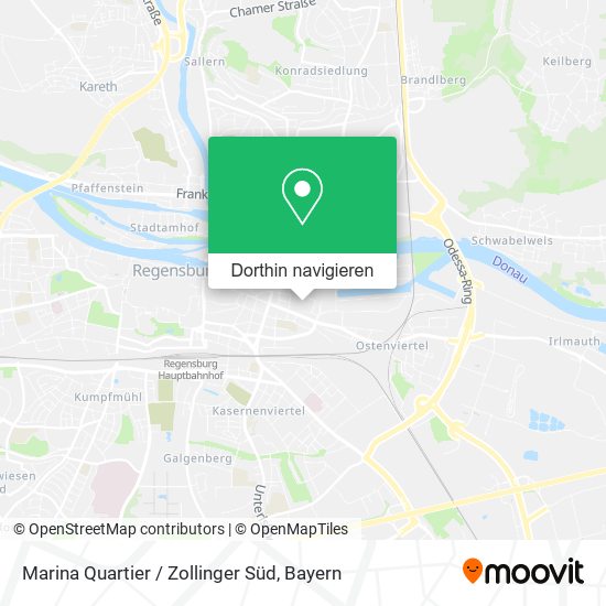 Marina Quartier / Zollinger Süd Karte