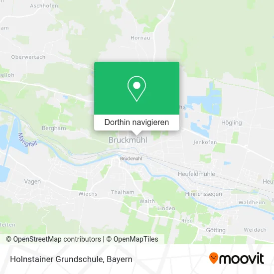 Holnstainer Grundschule Karte