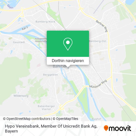 Hypo Vereinsbank, Member Of Unicredit Bank Ag Karte