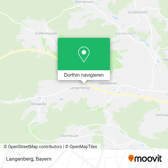 Langenberg Karte