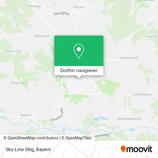 Sky-Line Ohg Karte