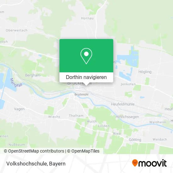 Volkshochschule Karte