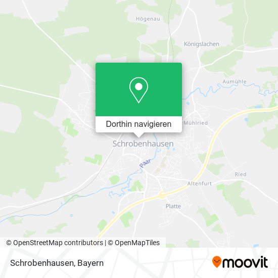 Schrobenhausen Karte