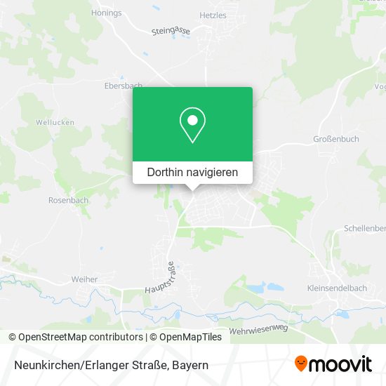 Neunkirchen/Erlanger Straße Karte