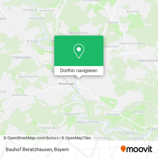 Bauhof Beratzhausen Karte